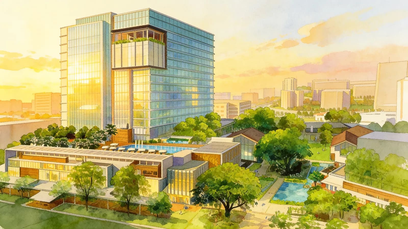 Ascent @ 456, a 2-storey apartment in Novena. Illustration is AI-generated.