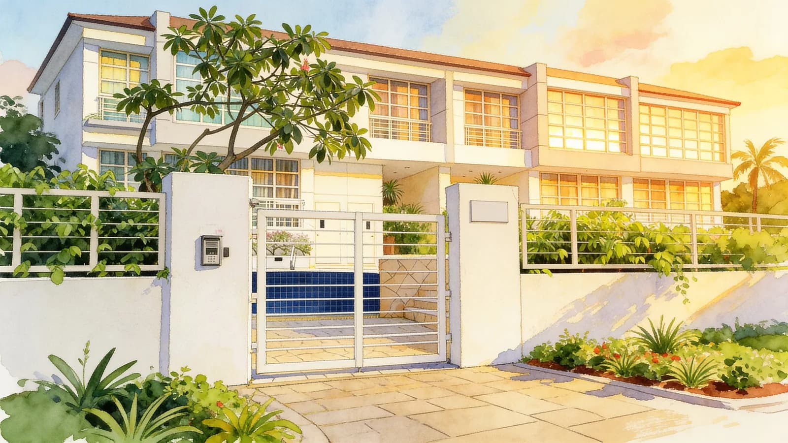 Cityvale, a condominium in Rochor. Illustration is AI-generated.