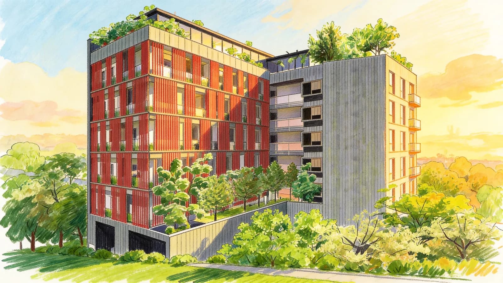 Killiney 118, a condominium in River Valley. Illustration is AI-generated.
