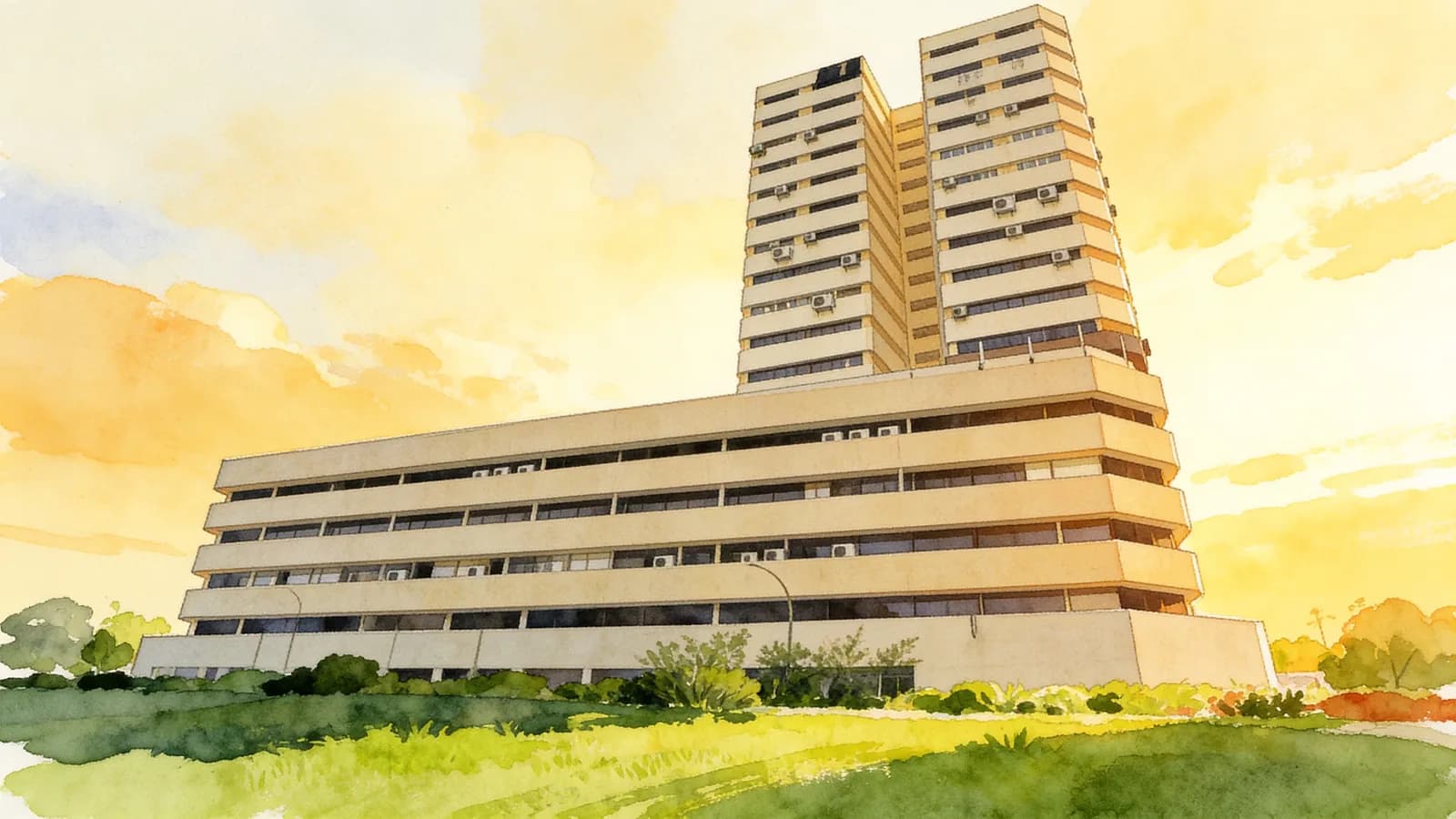 Fook Hai Building, an apartment in Outram. Illustration is AI-generated.