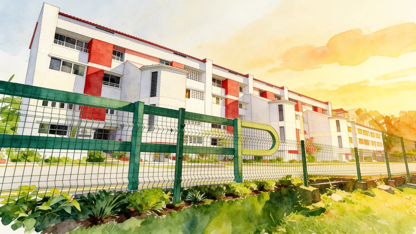 Chancery Court, a condominium in Novena. Illustration is AI-generated.