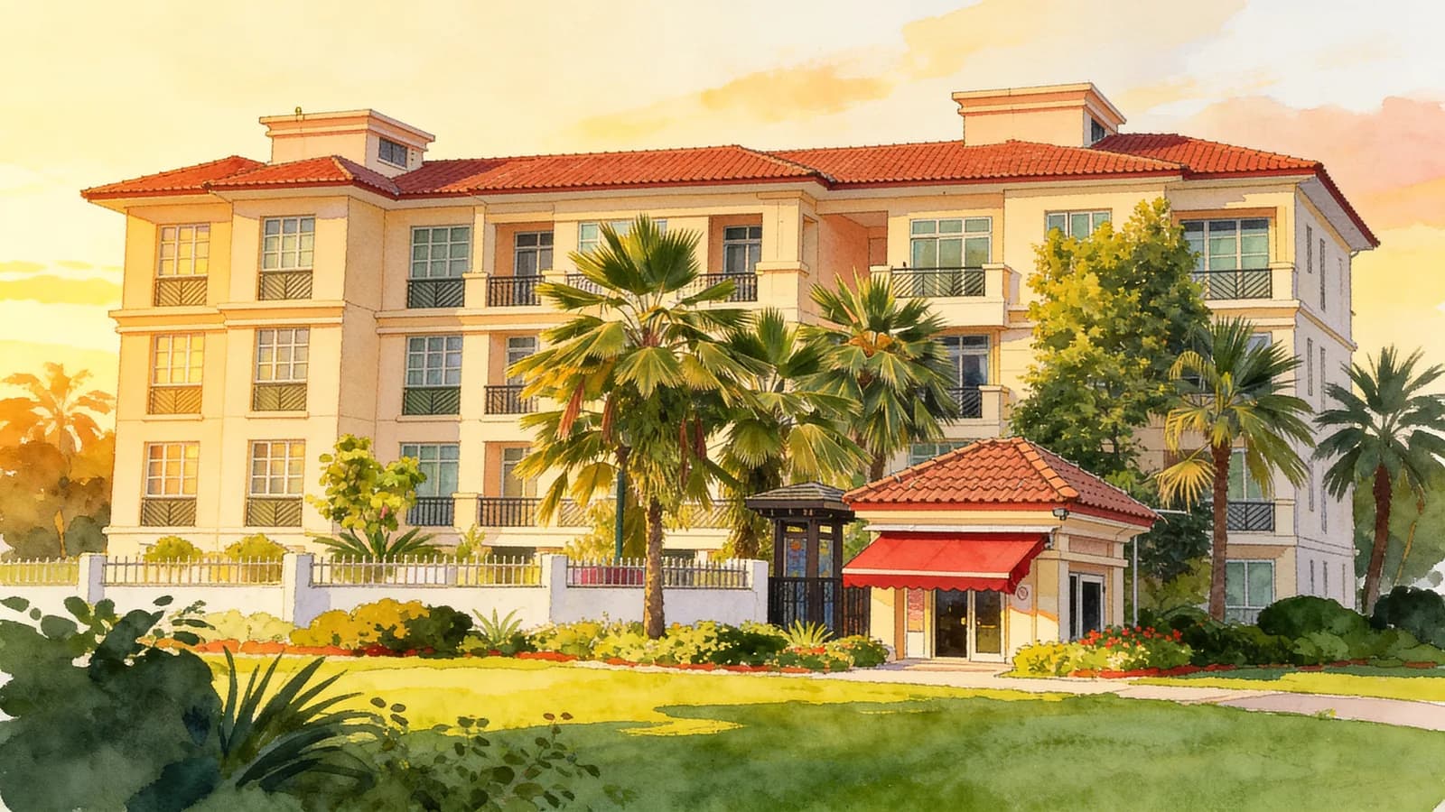 Faber Crest, a 4-storey condominium in Clementi. Illustration is AI-generated.