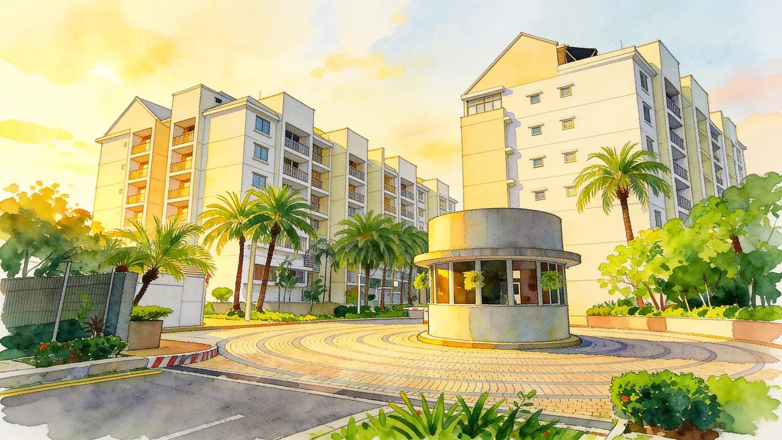 The Shelford, a 5-storey condominium in Bukit Timah. Illustration is AI-generated.
