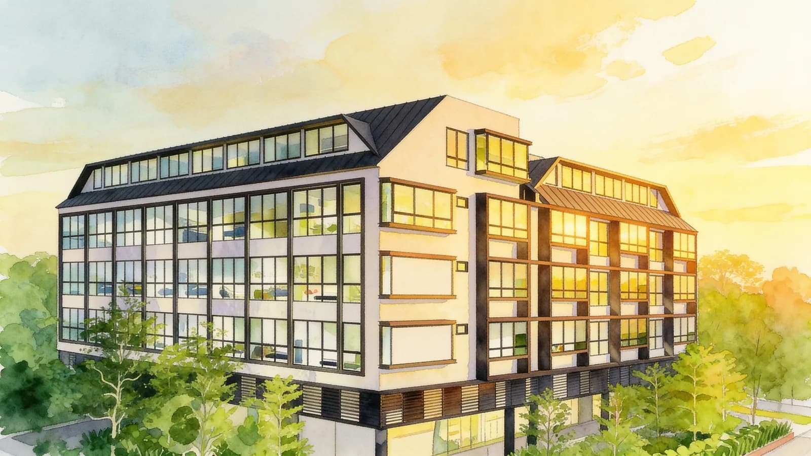77 @ East Coast, a 4-storey condominium in Bedok. Illustration is AI-generated.