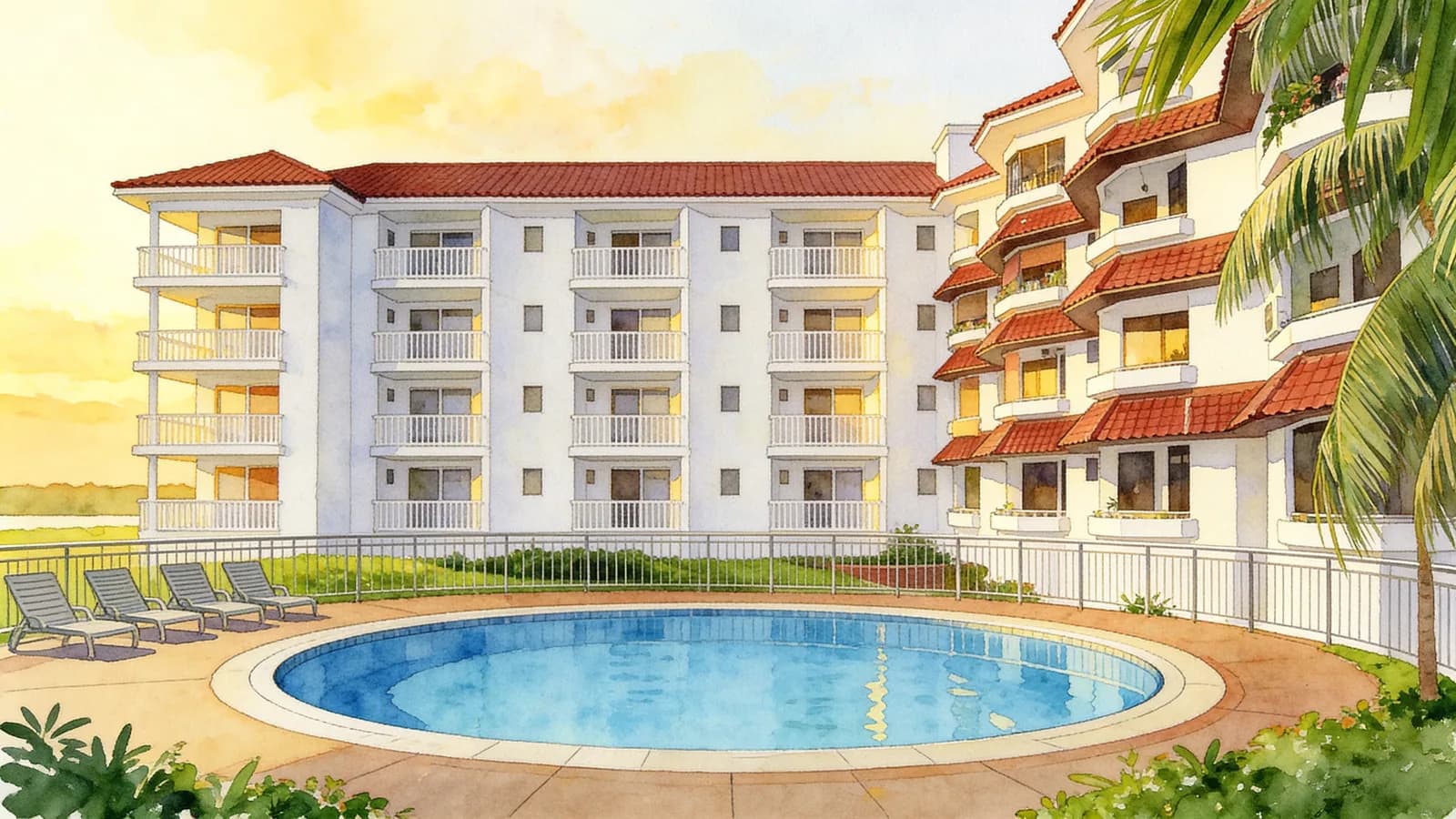 Bagnall Court, a 4-storey condominium. Illustration is AI-generated.