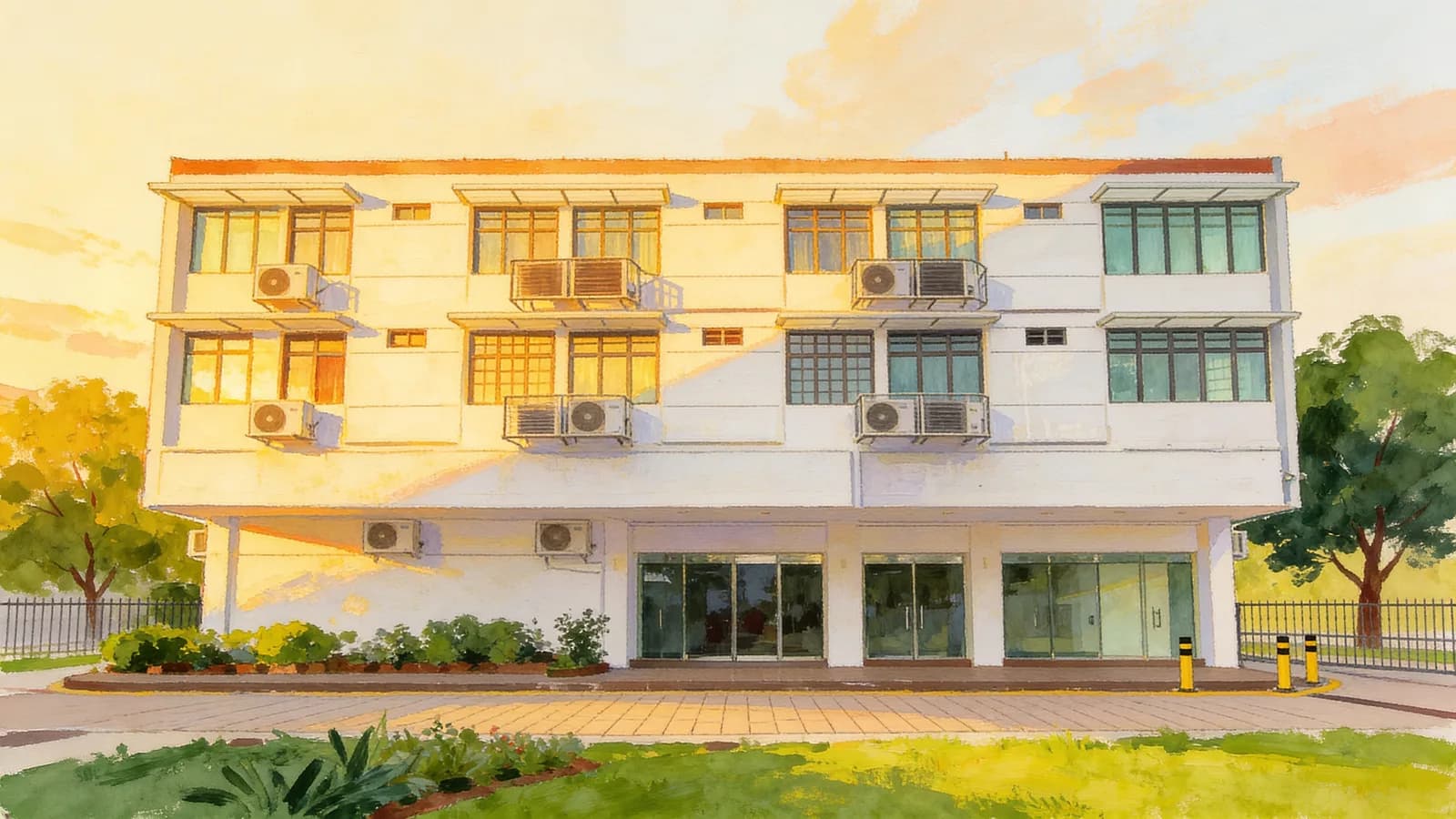 Goodwill Court, an apartment in Bedok. Illustration is AI-generated.