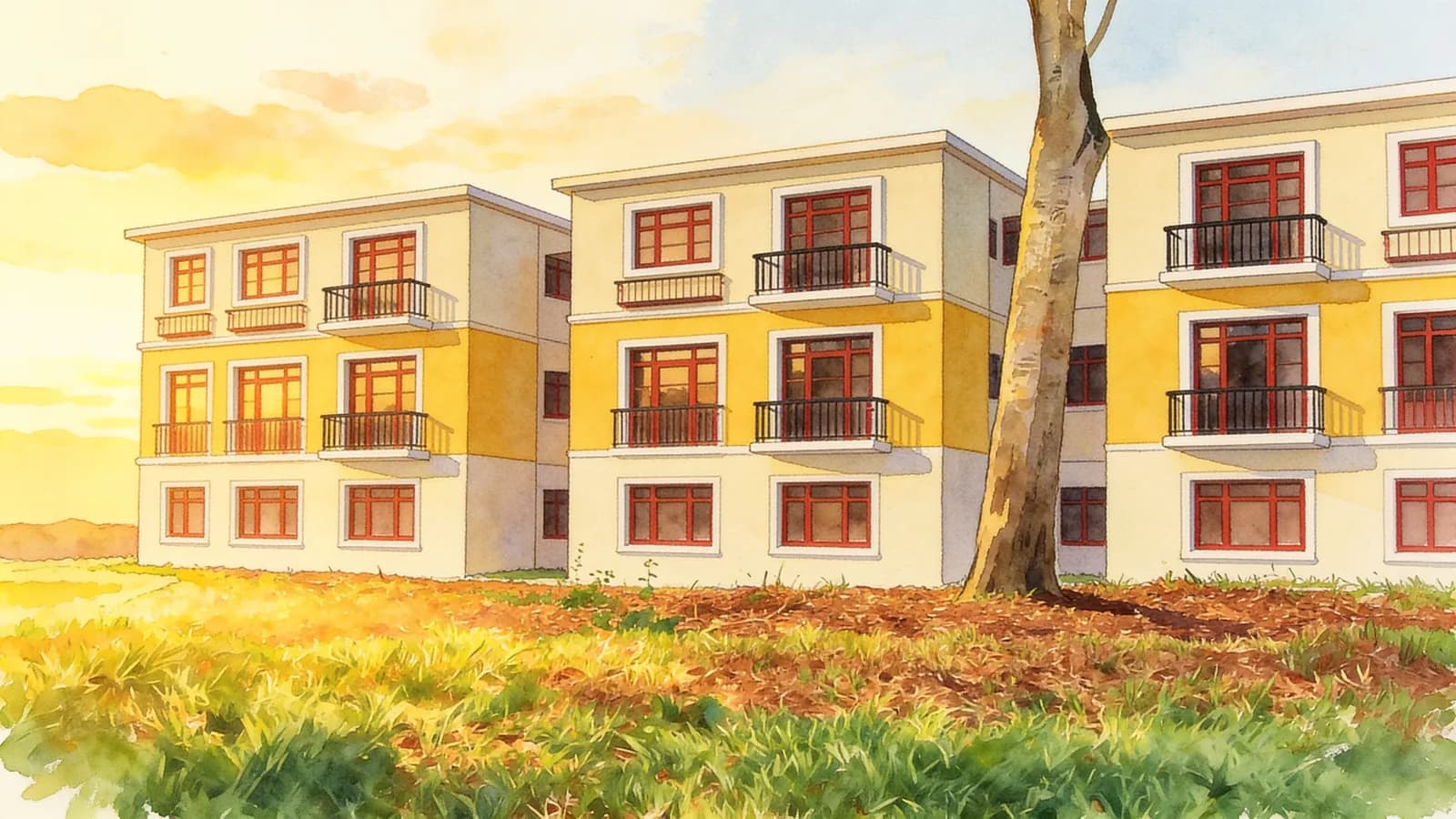 Casafina, a 24-storey condominium in Bedok. Illustration is AI-generated.