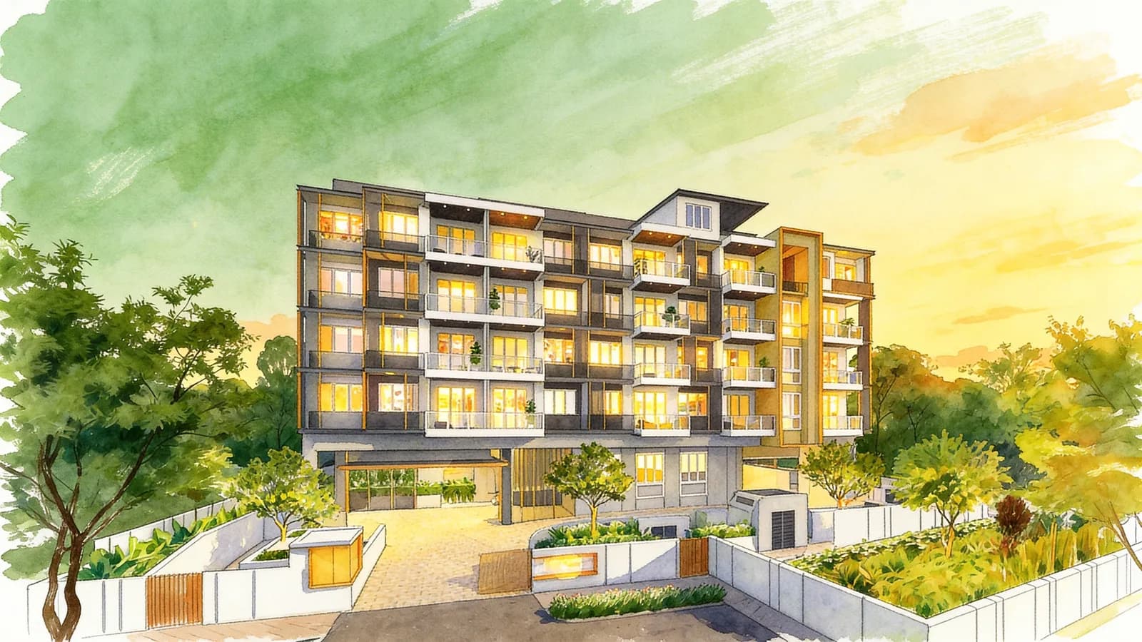 Jervois Treasures, a 5-storey condominium in Tanglin. Illustration is AI-generated.