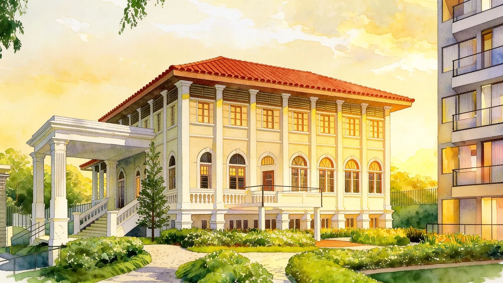 Buckley Classique, a condominium in Novena. Illustration is AI-generated.