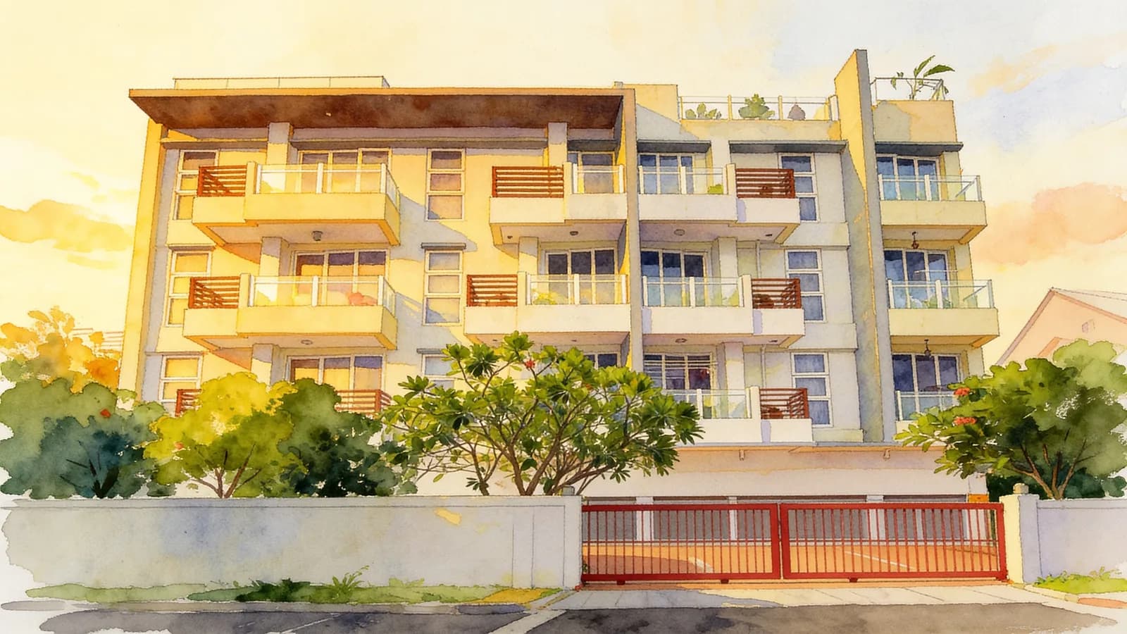 Prestige Loft, an apartment in Bedok. Illustration is AI-generated.