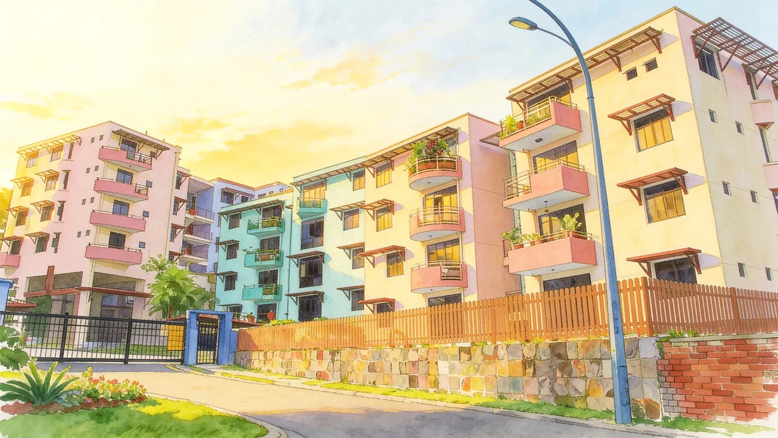 Adam Place, an apartment in Bukit Timah. Illustration is AI-generated.