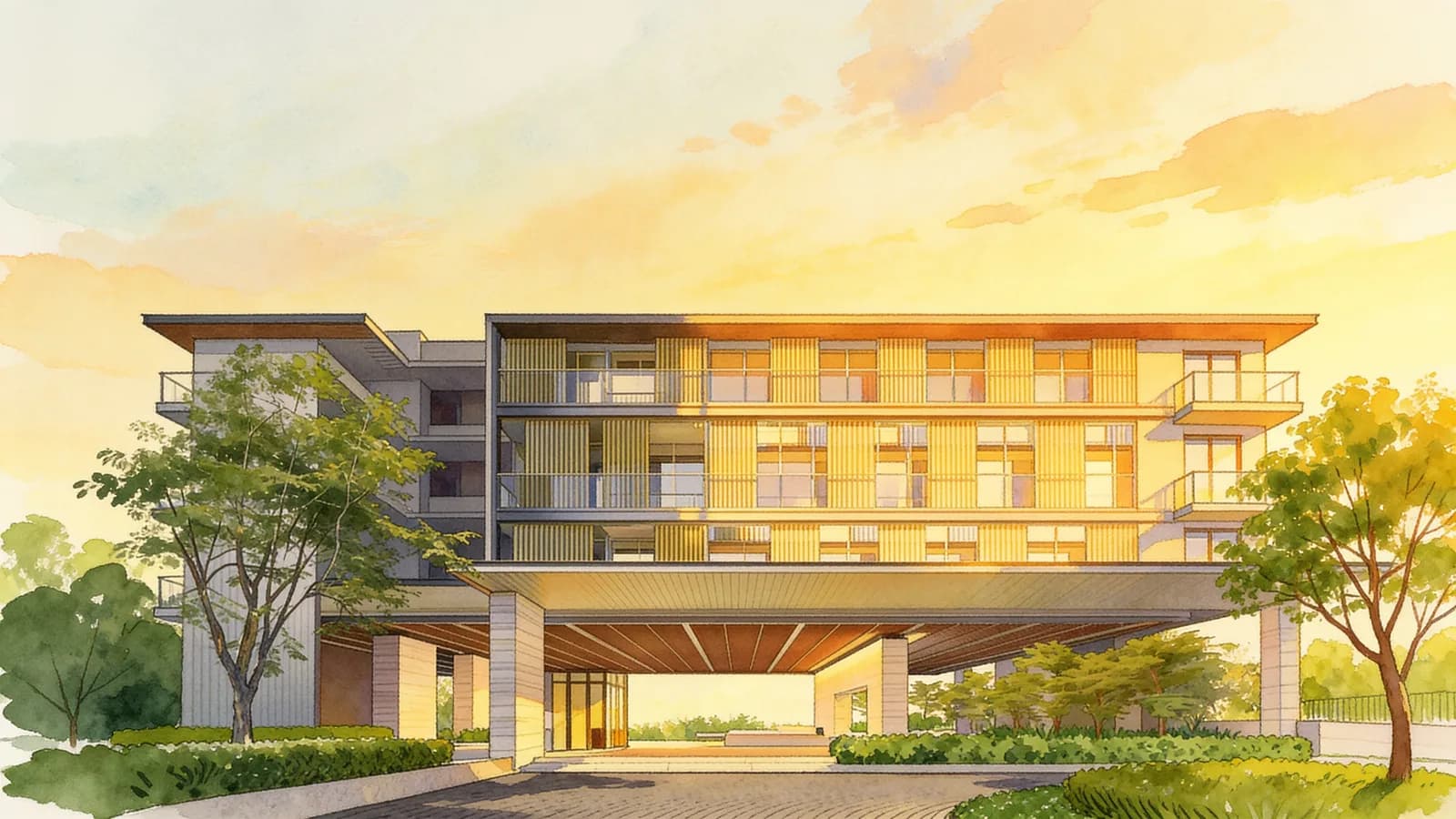 19 Nassim, a 10-storey condominium in Tanglin. Illustration is AI-generated.