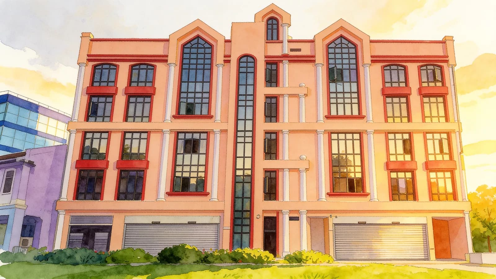 Sophia 88, a condominium in Rochor. Illustration is AI-generated.