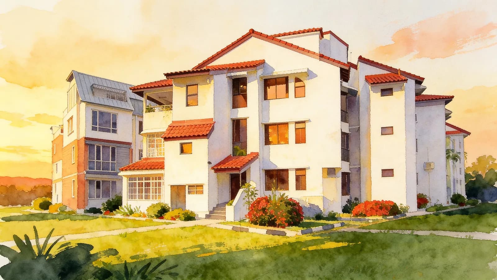 Dynasty Lodge, a condominium in Bukit Timah. Illustration is AI-generated.