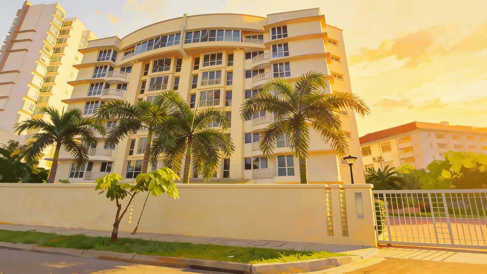 Leicester Lodge, a condominium in Toa Payoh. Illustration is AI-generated.