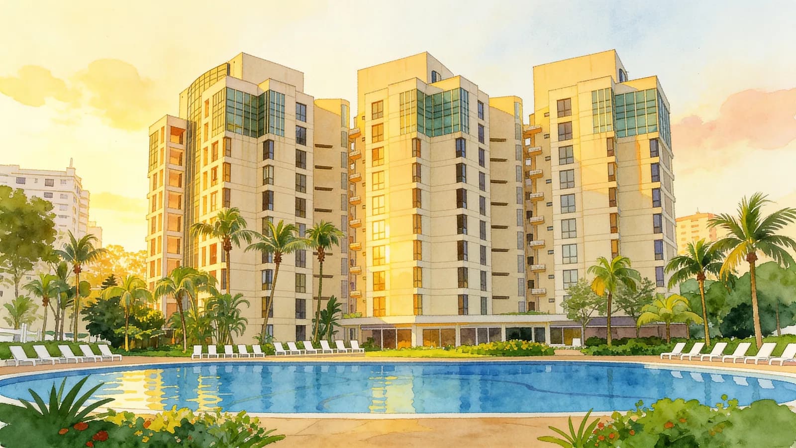 Seasons Park, a 16-storey condominium in Ang Mo Kio. Illustration is AI-generated.