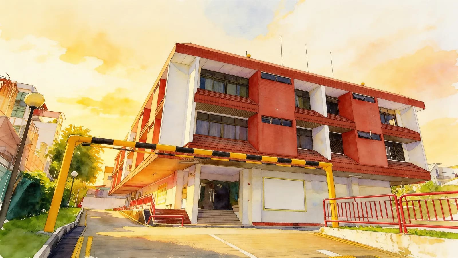 Sai Ho Building, an apartment in Hougang. Illustration is AI-generated.