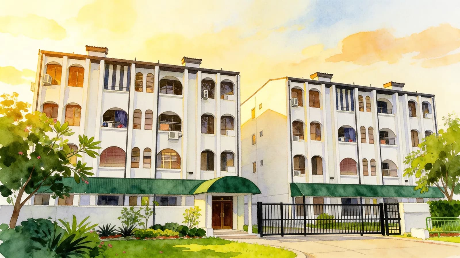Coronation Grove, a condominium in Bukit Timah. Illustration is AI-generated.