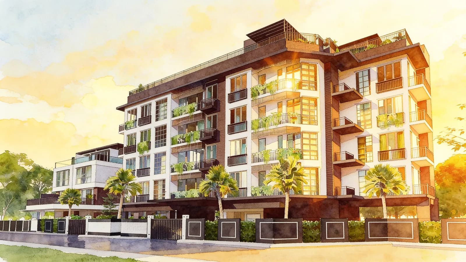 The Ramford, a 5-storey development in Marine Parade. Illustration is AI-generated.