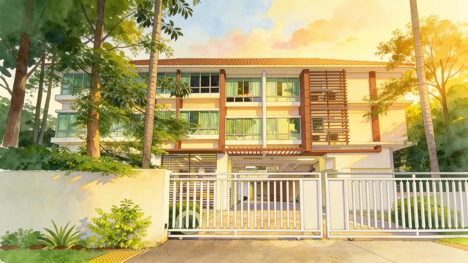 3 @ Phillips, a condominium in Hougang. Illustration is AI-generated.