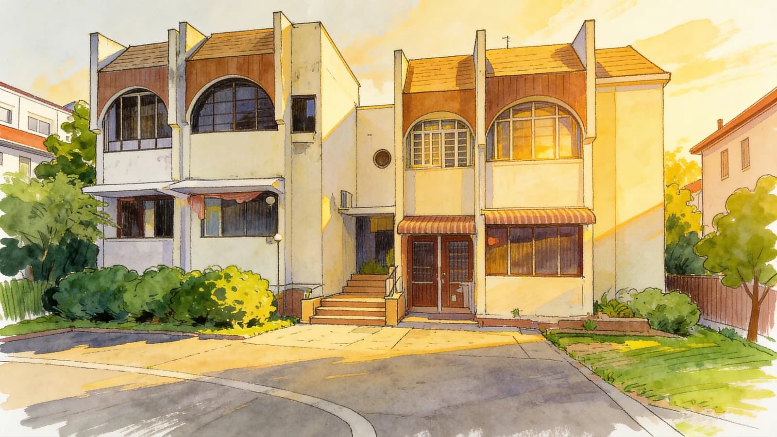 Aroozoo Centre, an apartment in Hougang. Illustration is AI-generated.