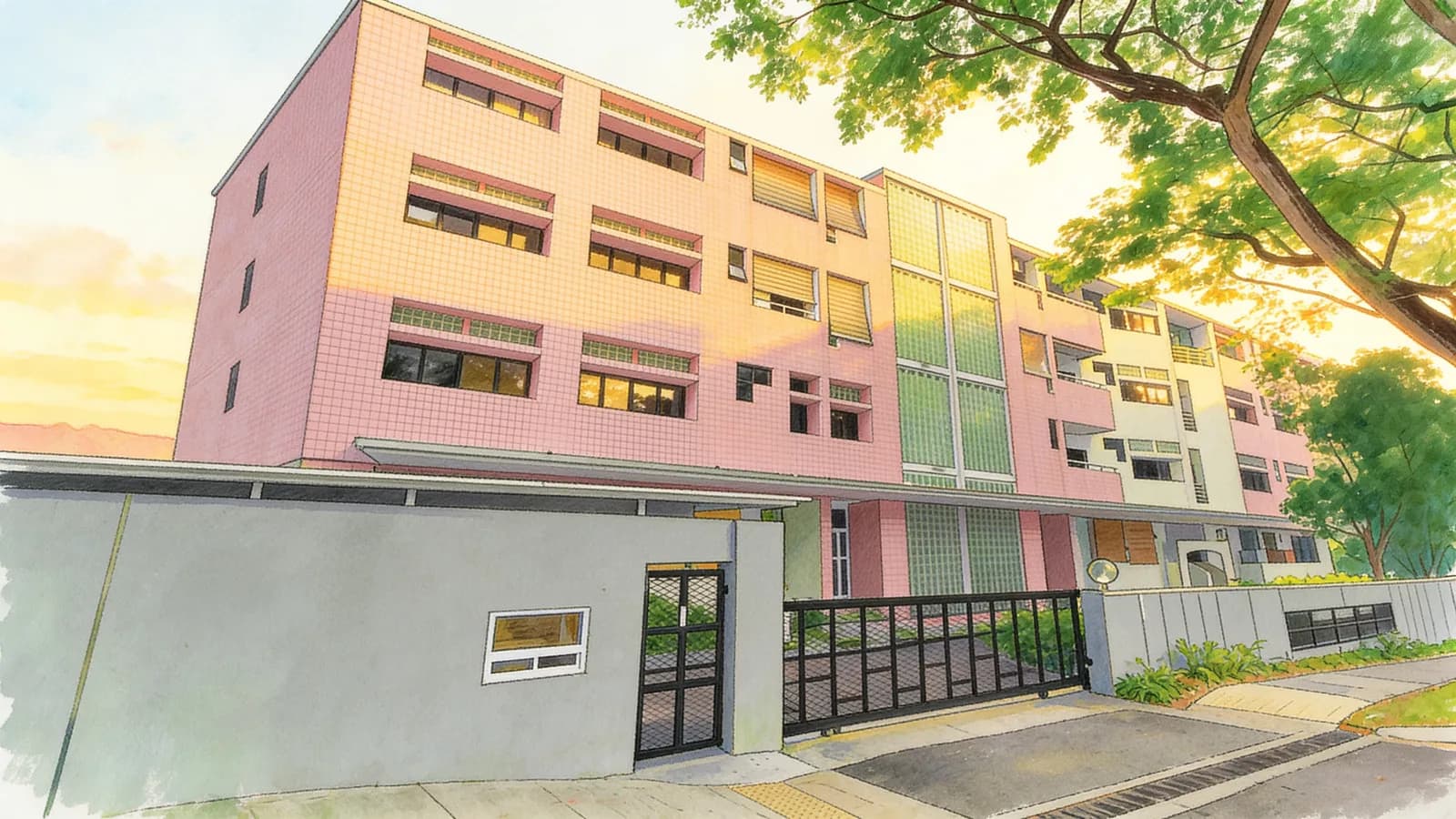 Unit 8, an apartment in Tanglin. Illustration is AI-generated.