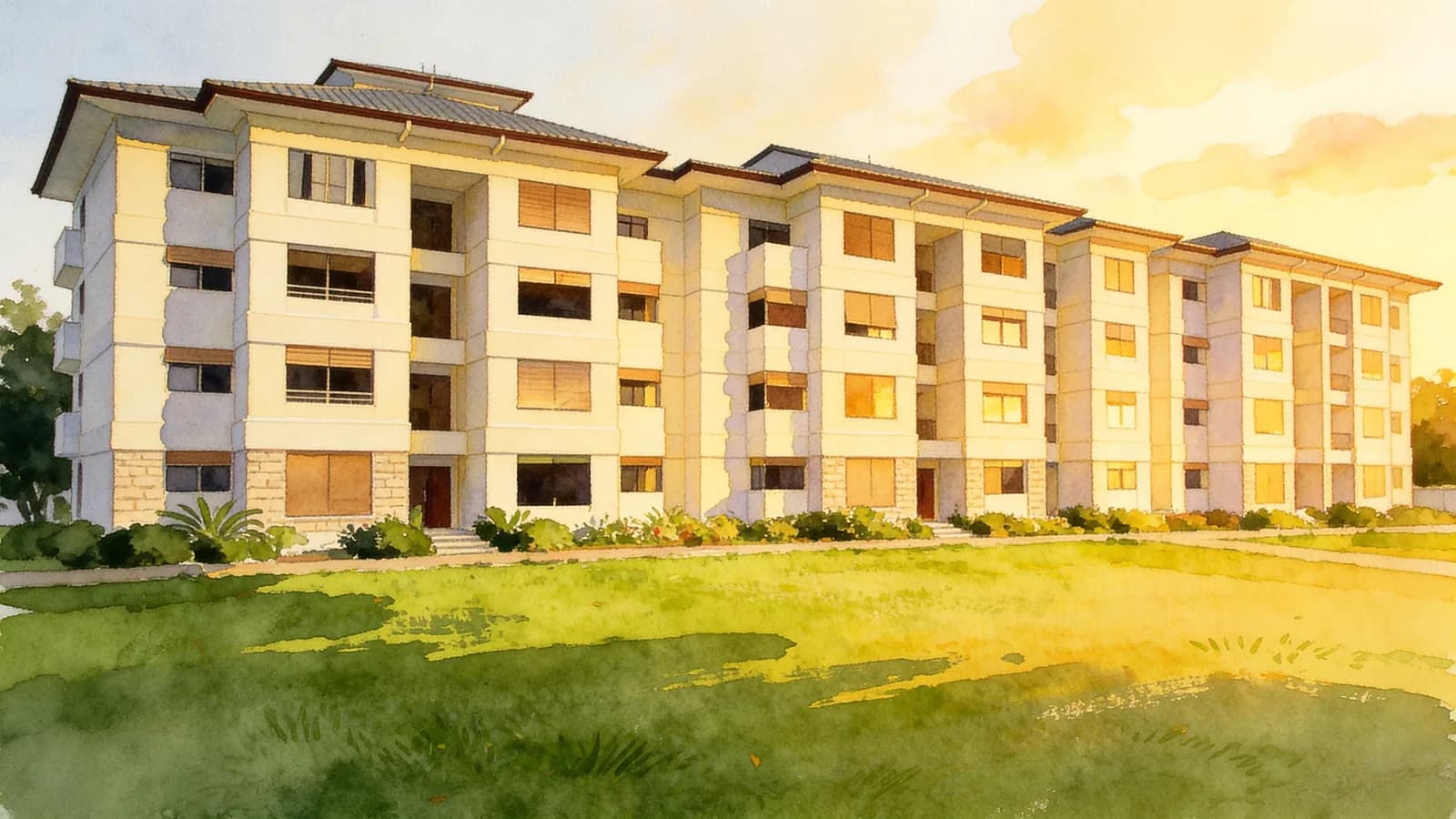 Astrid Meadows, a condominium in Bukit Timah. Illustration is AI-generated.