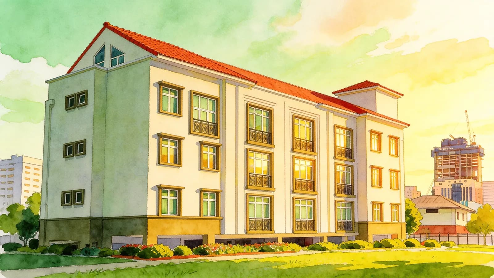 Jervois Meadows, a condominium in Tanglin. Illustration is AI-generated.