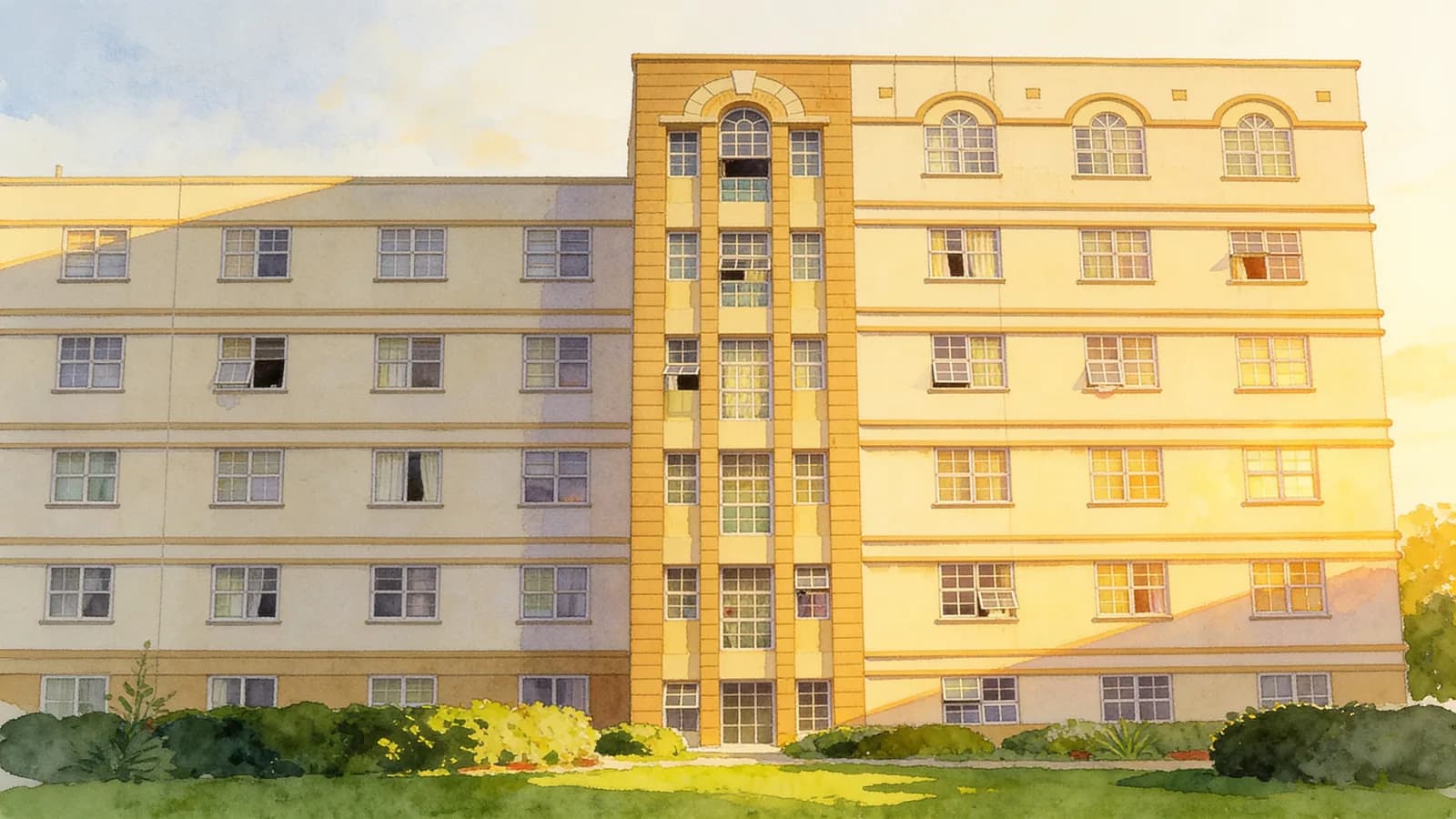 Canne Ville, a condominium in Kallang. Illustration is AI-generated.