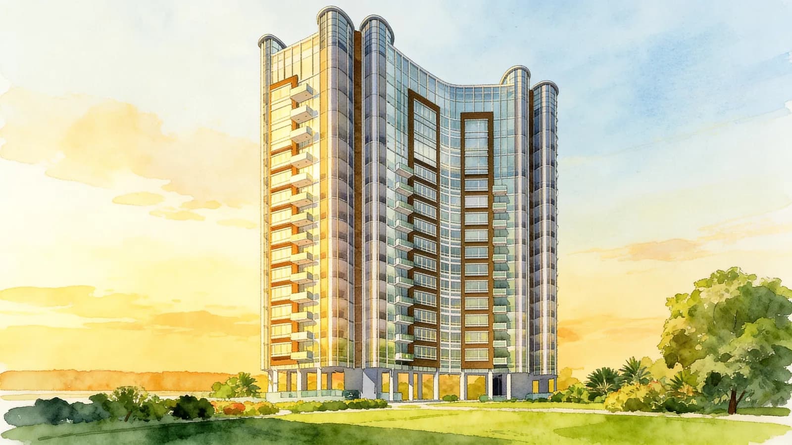Madison Residences, a condominium in Tanglin. Illustration is AI-generated.