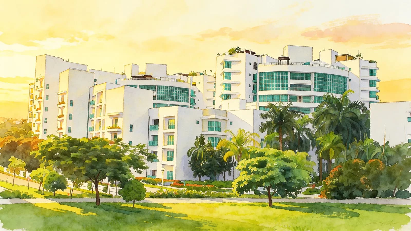 Southaven II, a condominium in Bukit Panjang. Illustration is AI-generated.