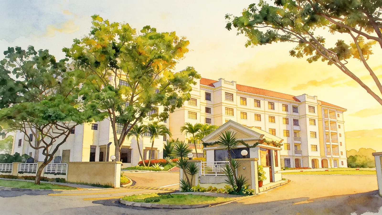 Park East, a condominium in Bedok. Illustration is AI-generated.