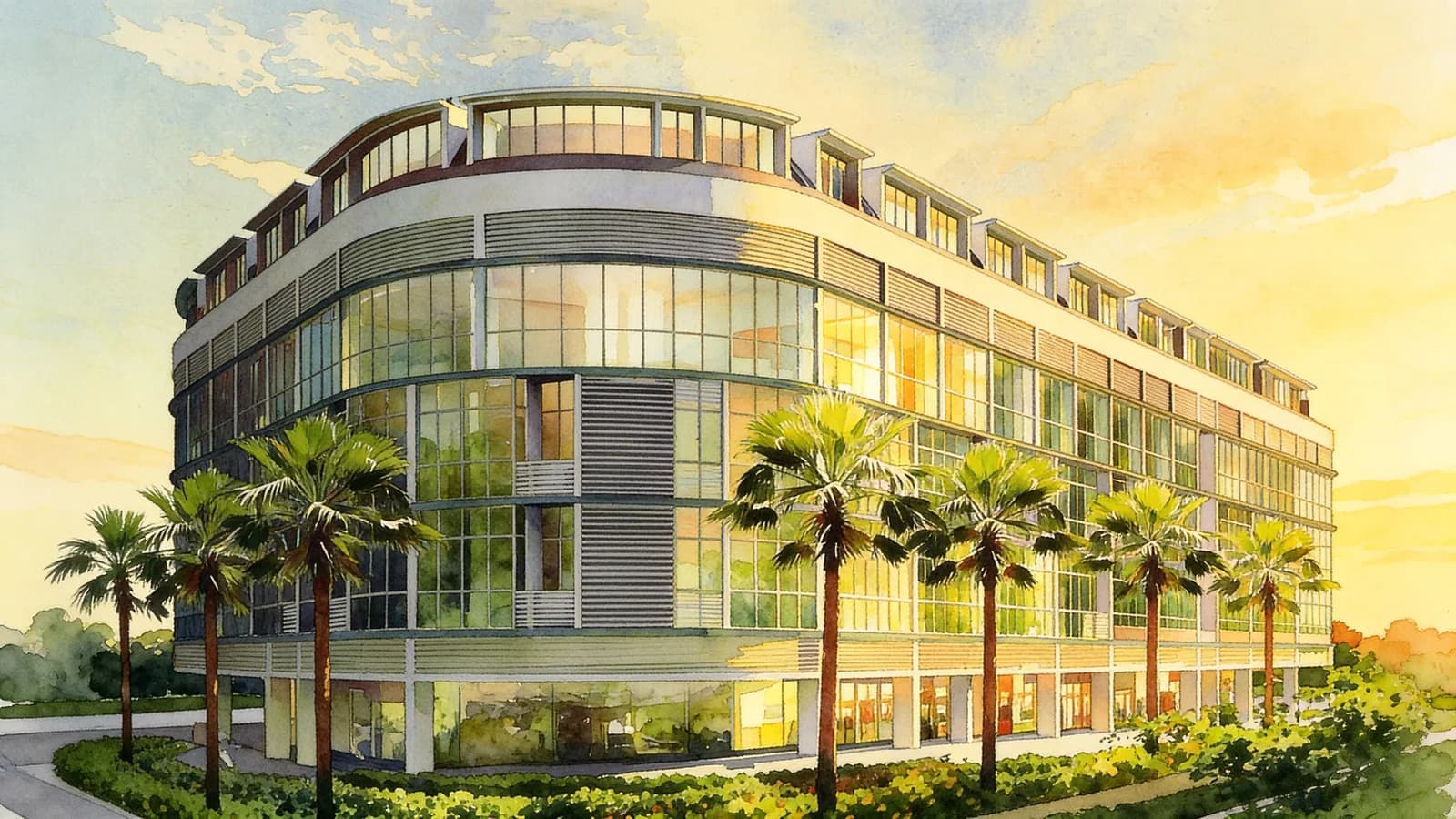 Thomson V Two, a 4-storey condominium in Bishan. Illustration is AI-generated.