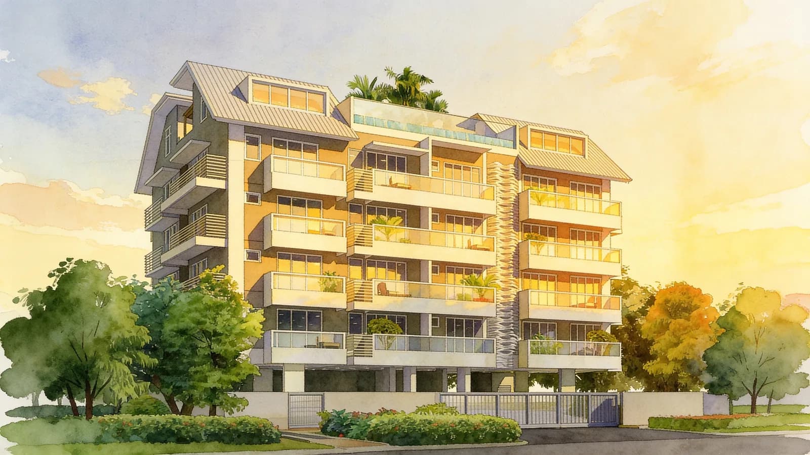 448 @ East Coast, a condominium in Bedok. Illustration is AI-generated.