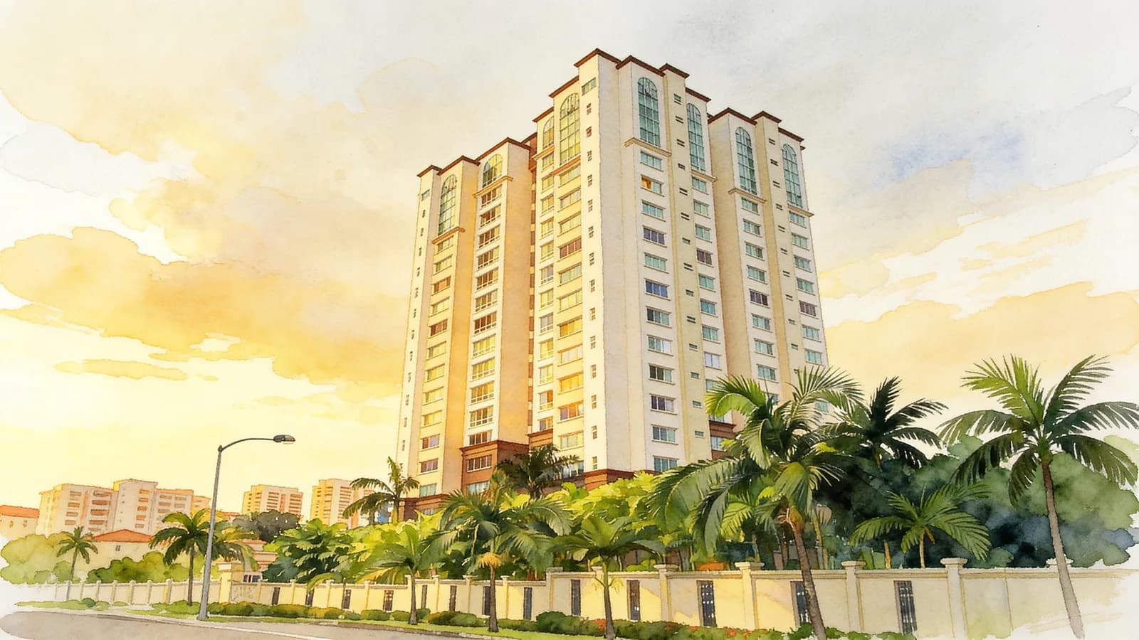 Country Grandeur, a condominium in Bishan. Illustration is AI-generated.
