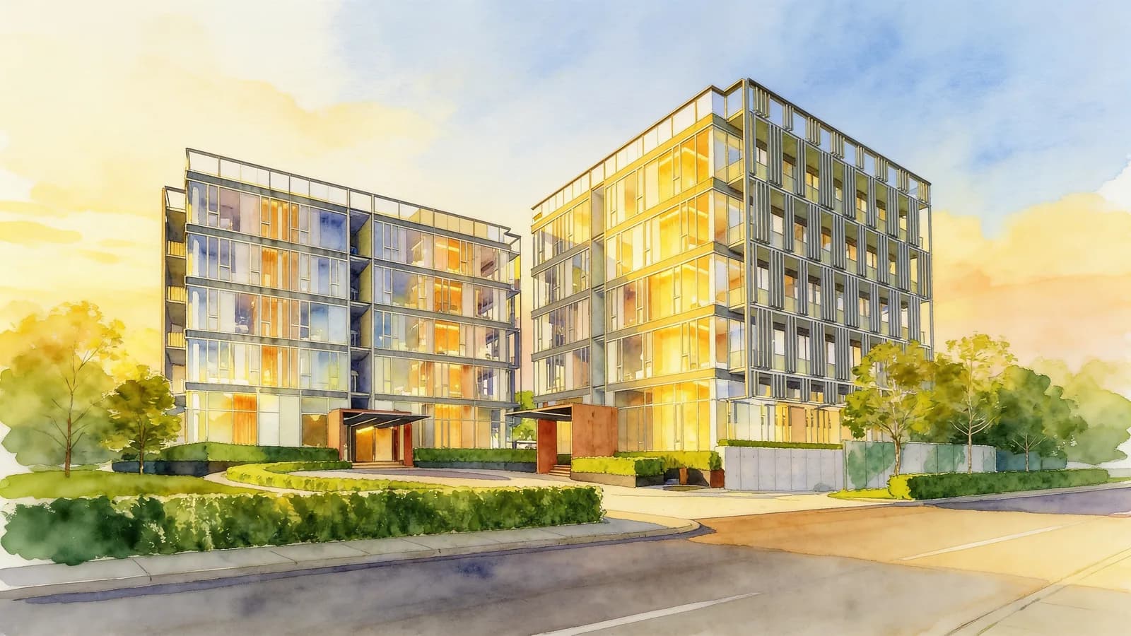 Petit Jervois, a 5-storey condominium in Tanglin. Illustration is AI-generated.