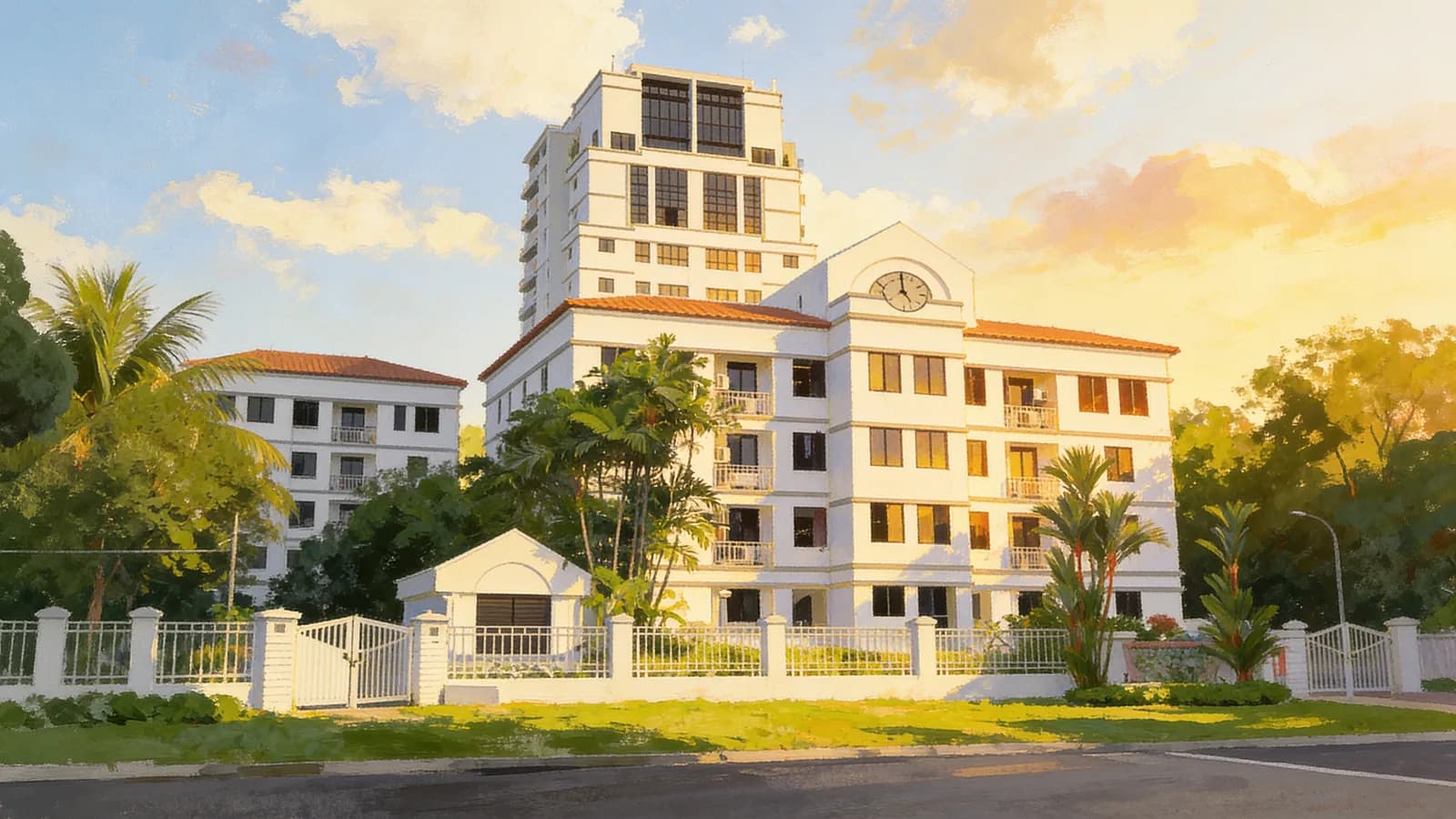 Chatelet, a 14-storey condominium in Tanglin. Illustration is AI-generated.
