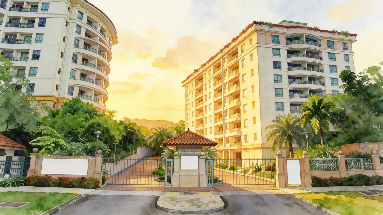 Chantilly Rise, a 10-storey condominium in Bukit Batok. Illustration is AI-generated.