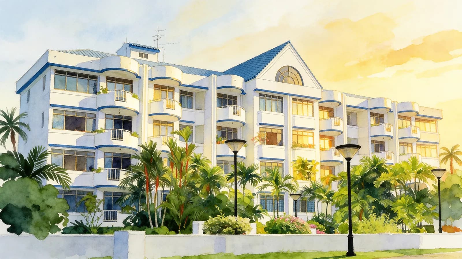 Buona Lodge, a 1-storey condominium in Queenstown. Illustration is AI-generated.
