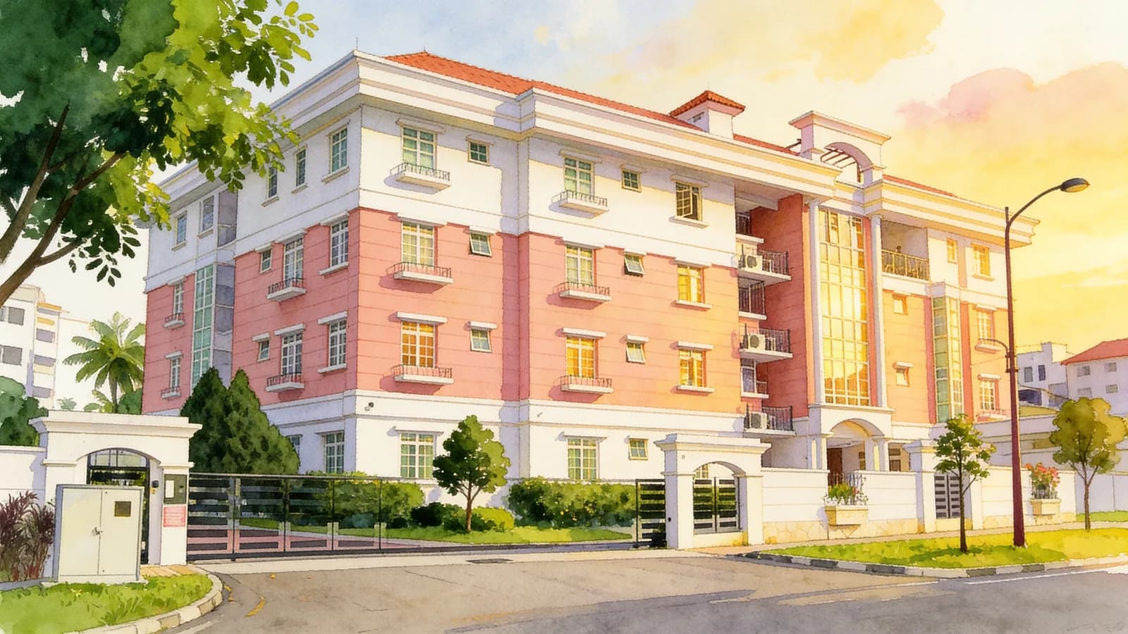 Kovan 81, a condominium in Hougang. Illustration is AI-generated.