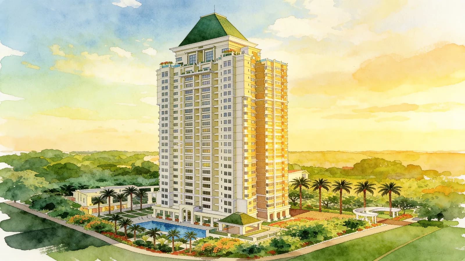 Thomson Euro-Asia, a condominium in Novena. Illustration is AI-generated.