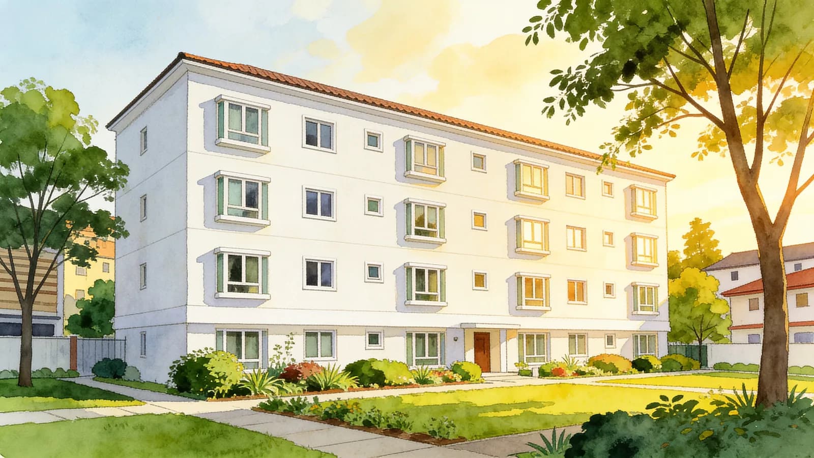 Dunearn Regency, an apartment in Bukit Timah. Illustration is AI-generated.