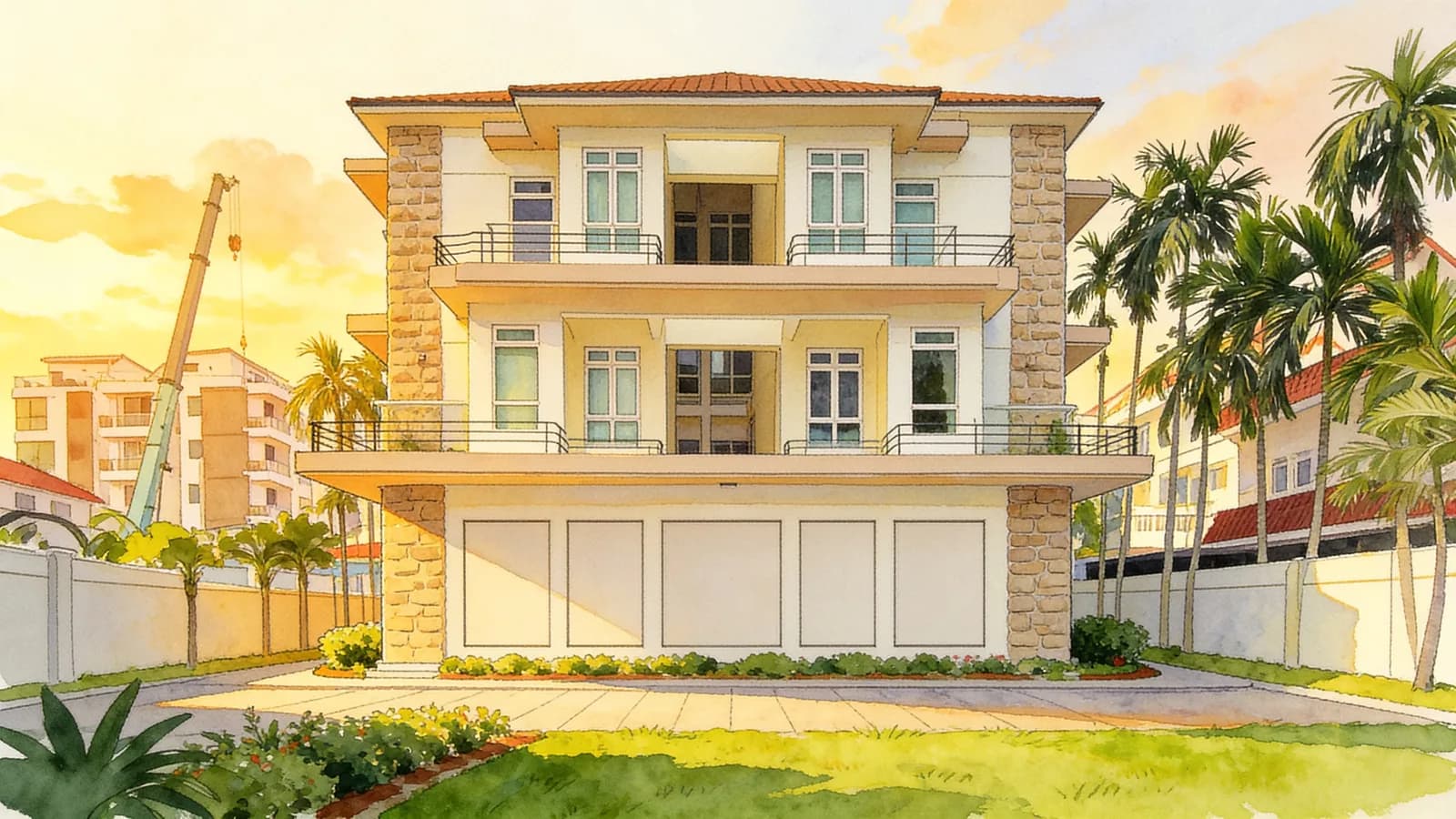 Eton Court, a condominium in Bedok. Illustration is AI-generated.