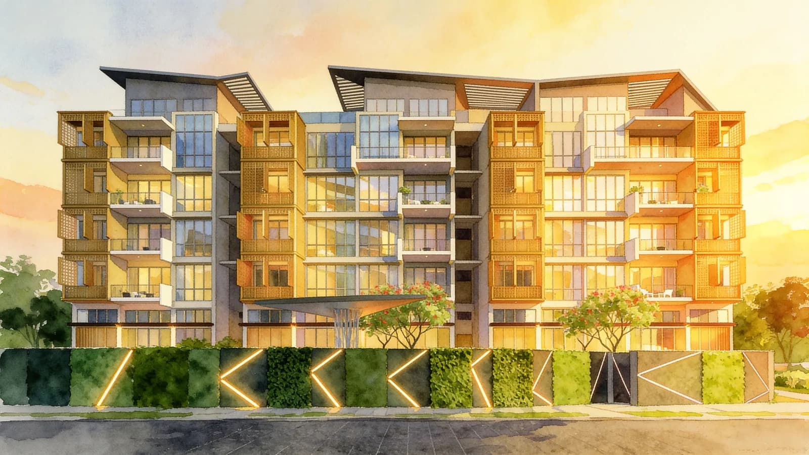 Mon Jervois, a 5-storey condominium in Tanglin. Illustration is AI-generated.