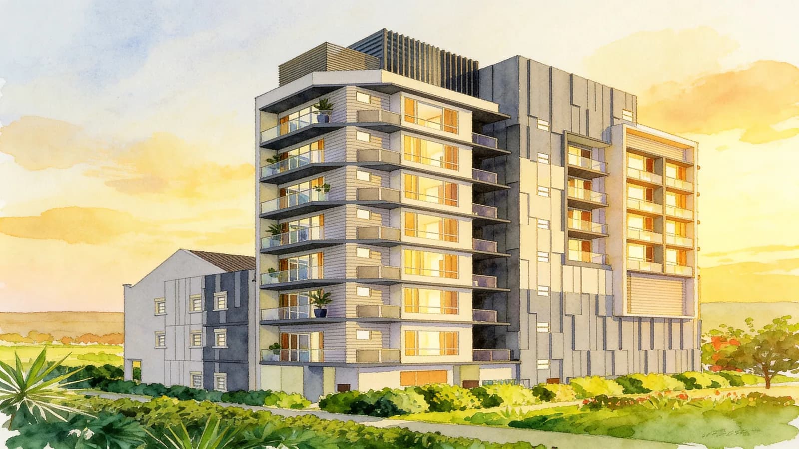 Treasures @ G19, a condominium in Geylang. Illustration is AI-generated.
