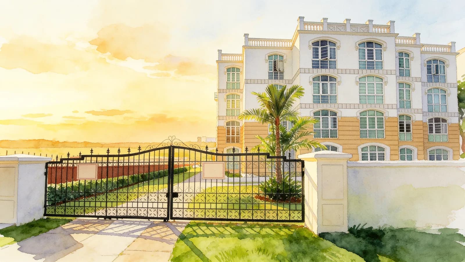 De Casalle, a condominium in Bedok. Illustration is AI-generated.