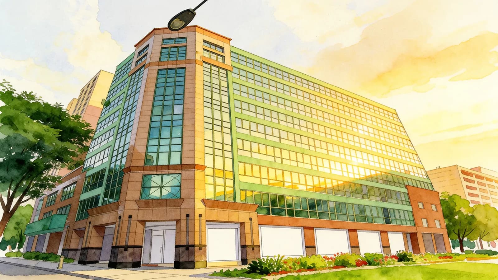 The Bencoolen, an apartment in Rochor. Illustration is AI-generated.