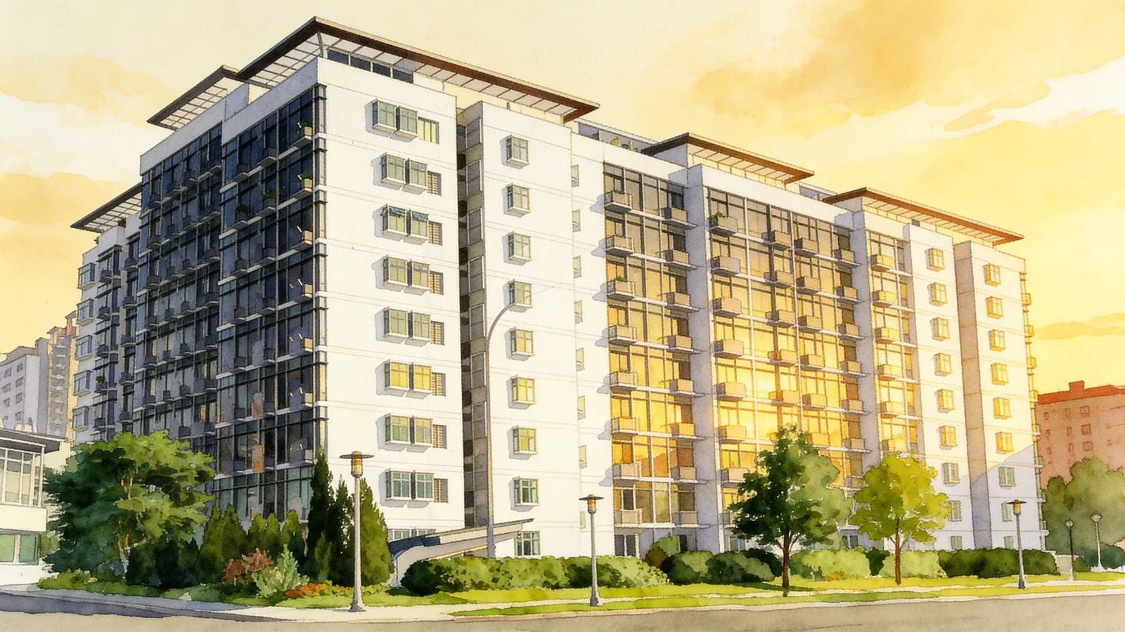 The Montana, an 11-storey condominium in Tanglin. Illustration is AI-generated.