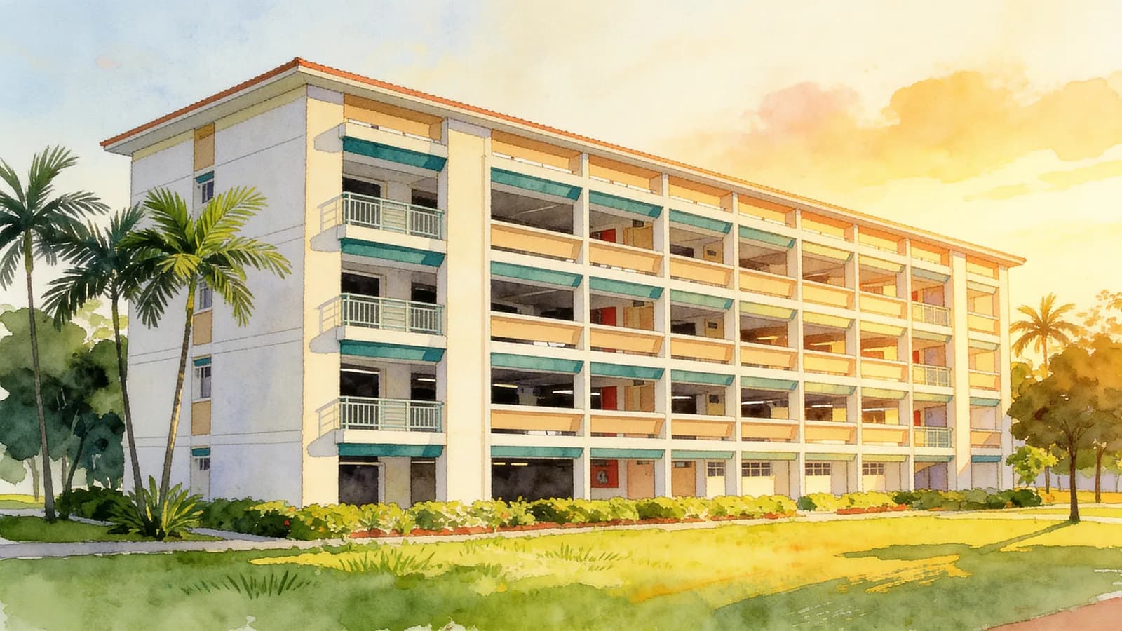 155A Yung Loh Road, an HDB in Jurong West. Illustration is AI-generated.