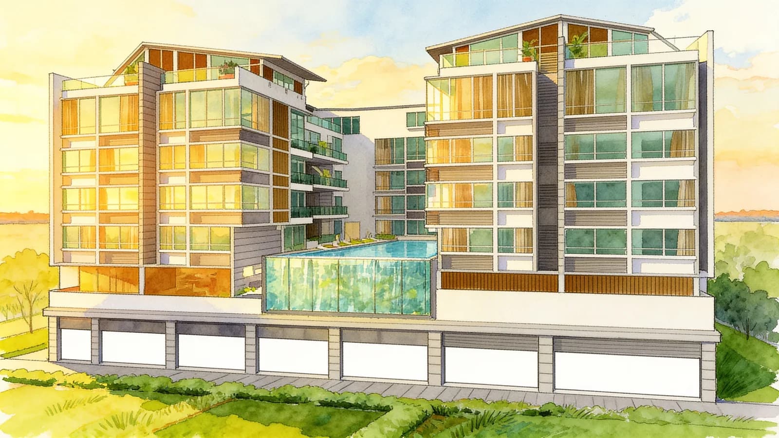 Tyrwhitt 139, an apartment in Kallang. Illustration is AI-generated.